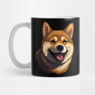 Cartoon Shiba Inu Dog - Cute Shiba Inu Mug